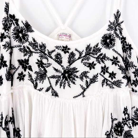 Free People Embroidered Babydoll Slip - Picture 4 of 6